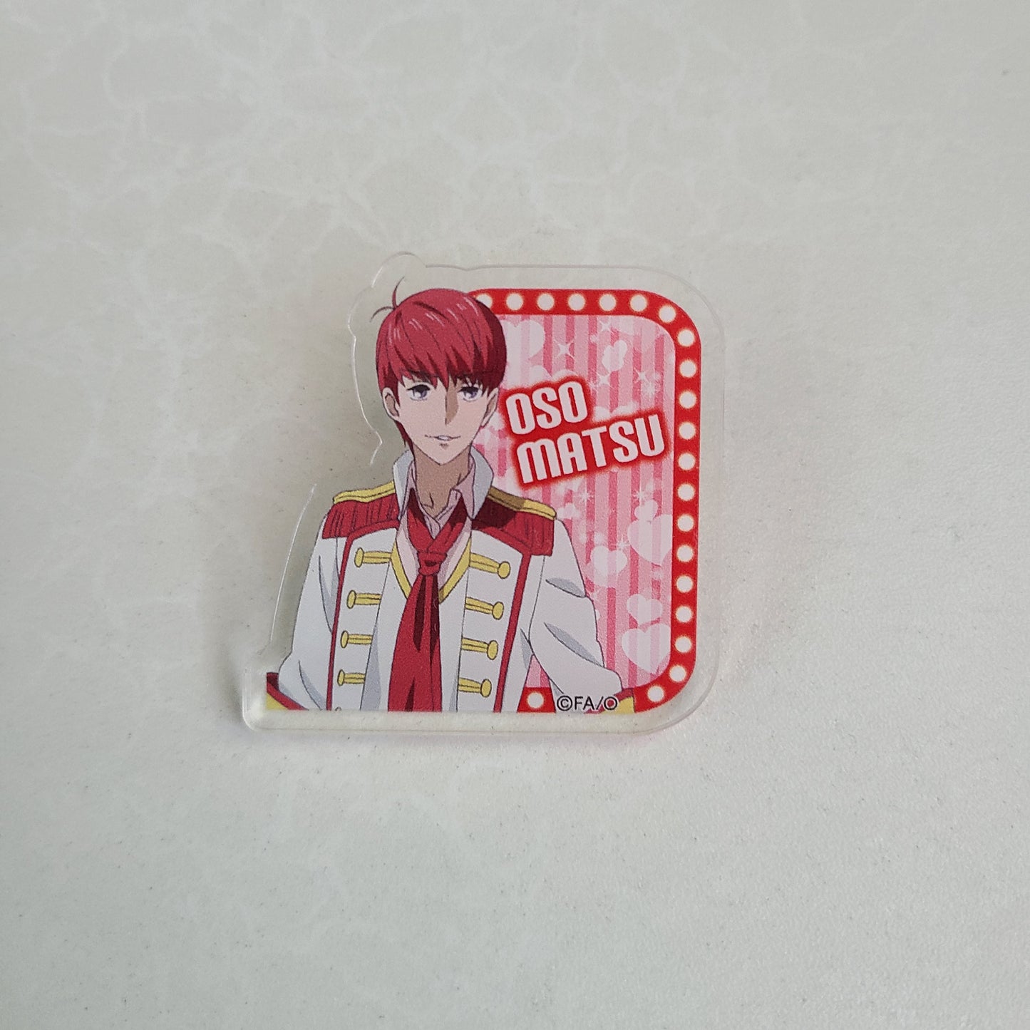 Pin acrilico Osomatsu Matsuno