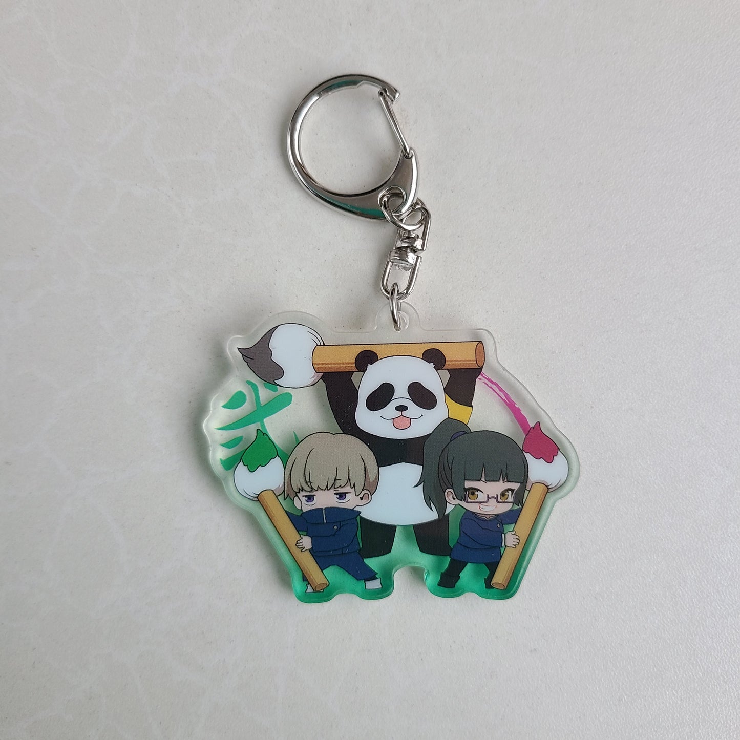 Llavero acrílico Maki x Panda x Toge
