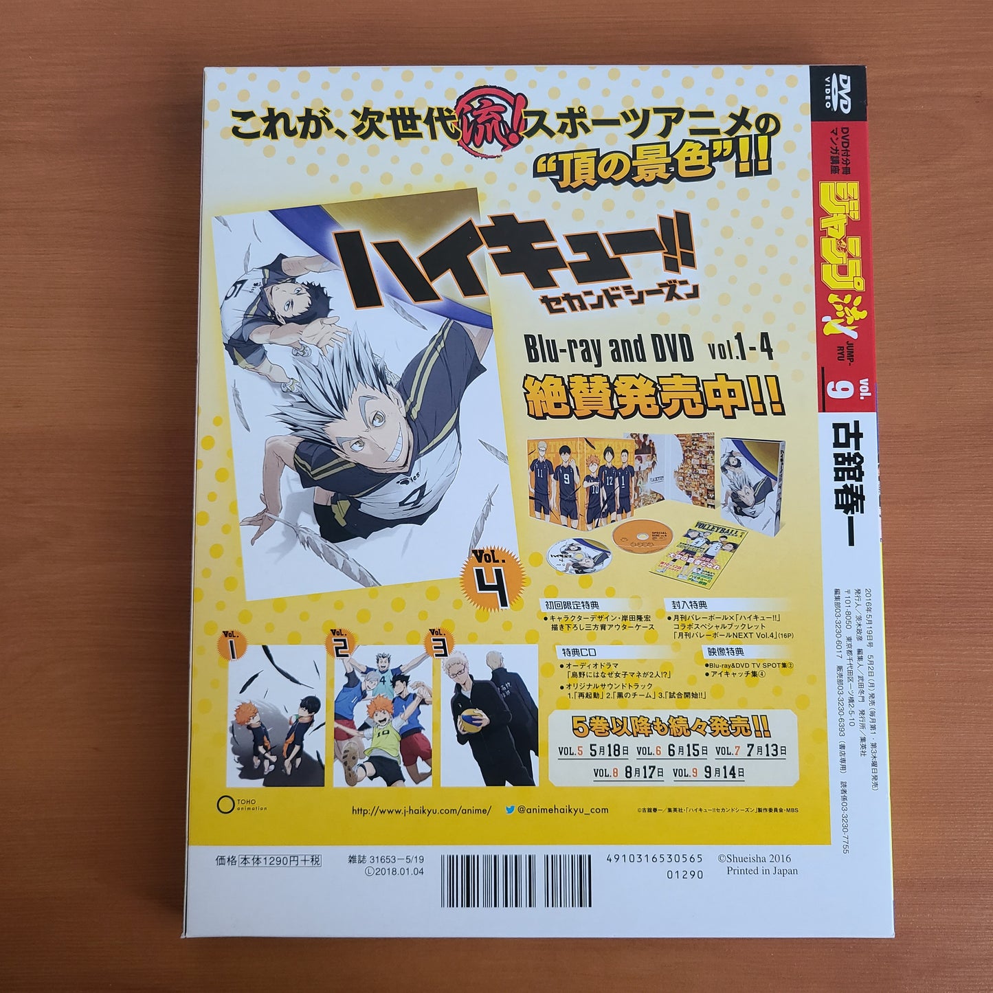 JUMP RYU VOL.9 "Haruichi Furudate / Haikyuu!!" (Shueisha)