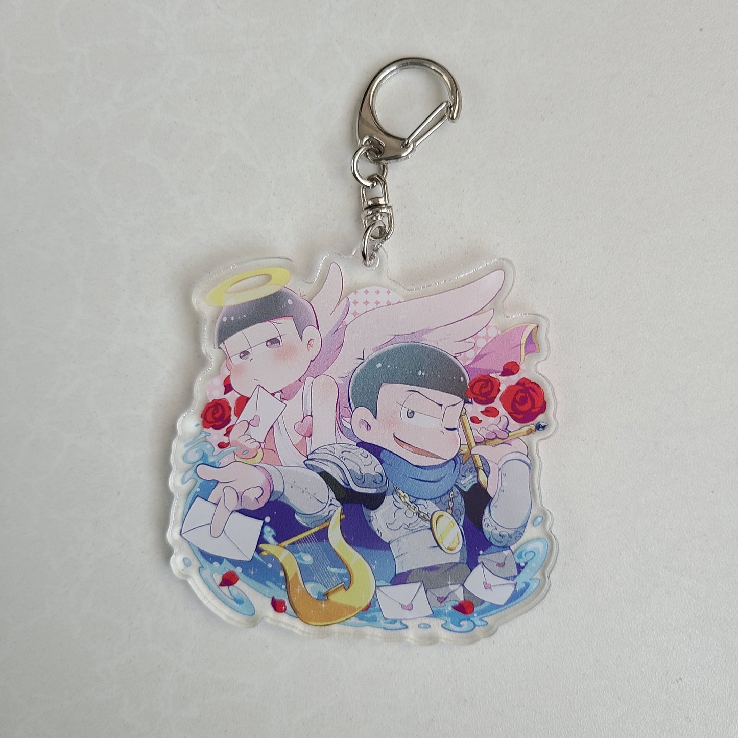 Llavero acrílico Karamatsu x Todomatsu