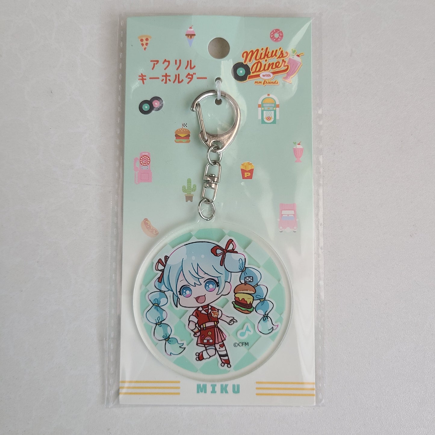 Llavero acrílico Hatsune Miku