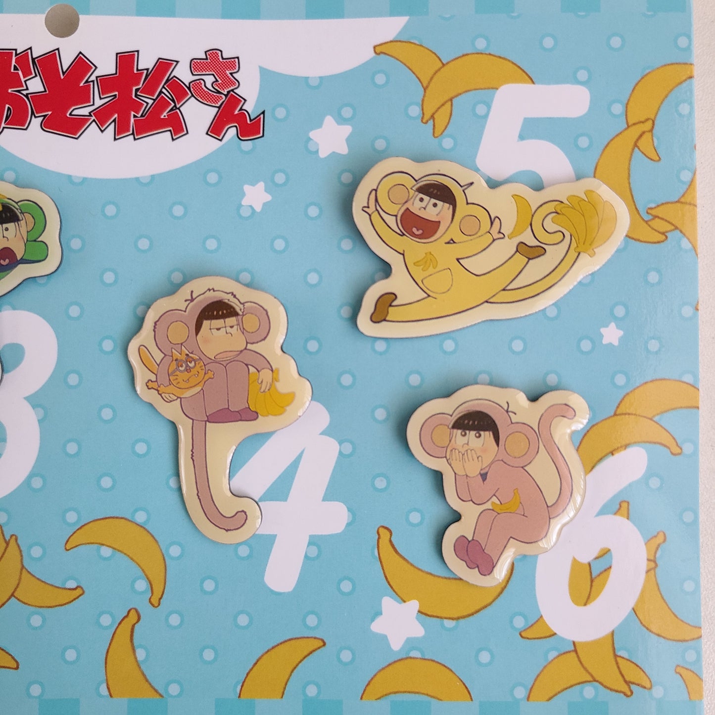 Set de pines metálicos Osomatsu-san