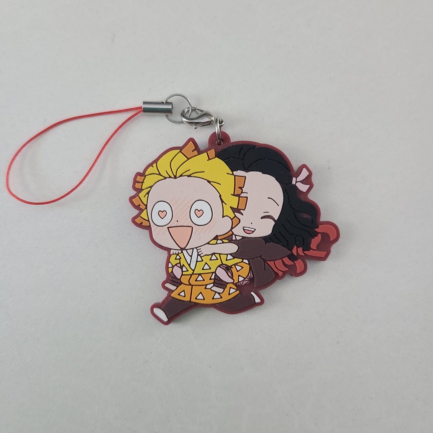 Strap de goma Zenitsu & Nezuko