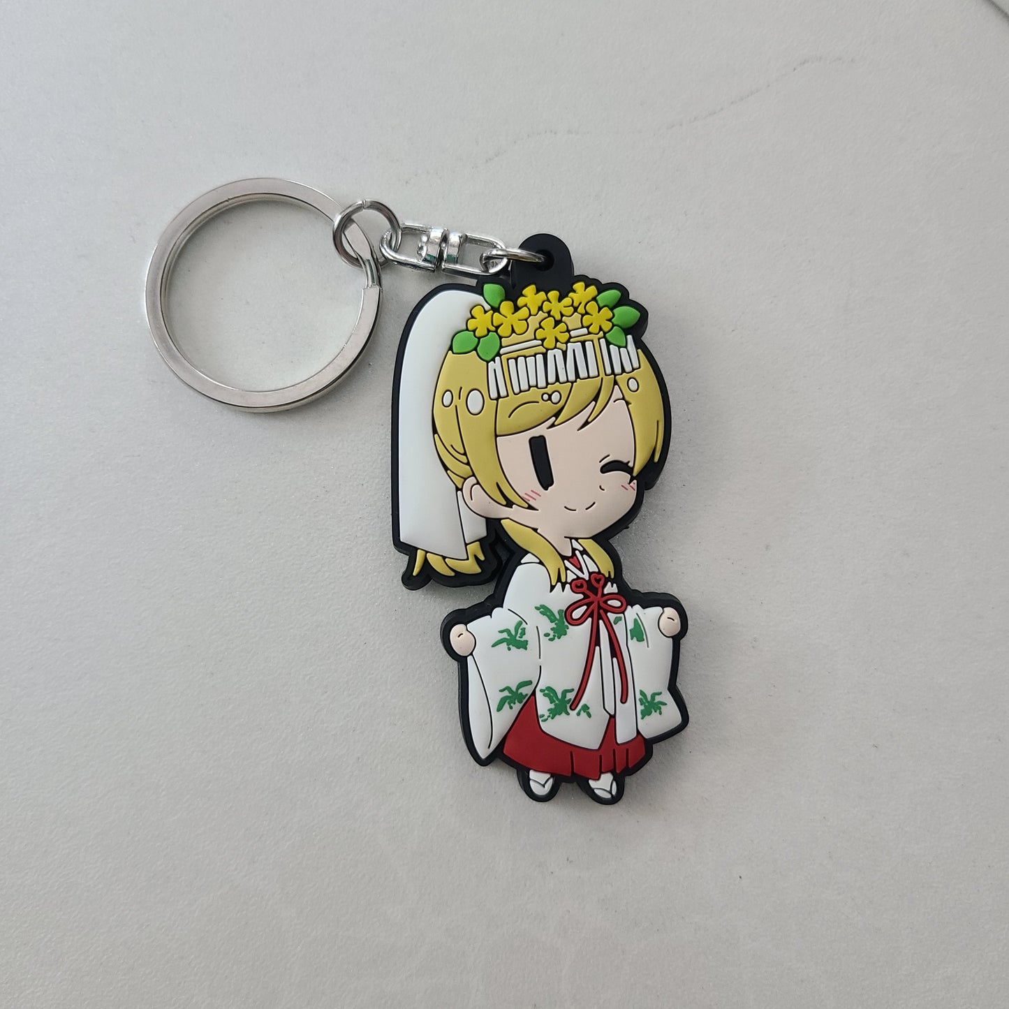 Llavero de goma Eli Ayase