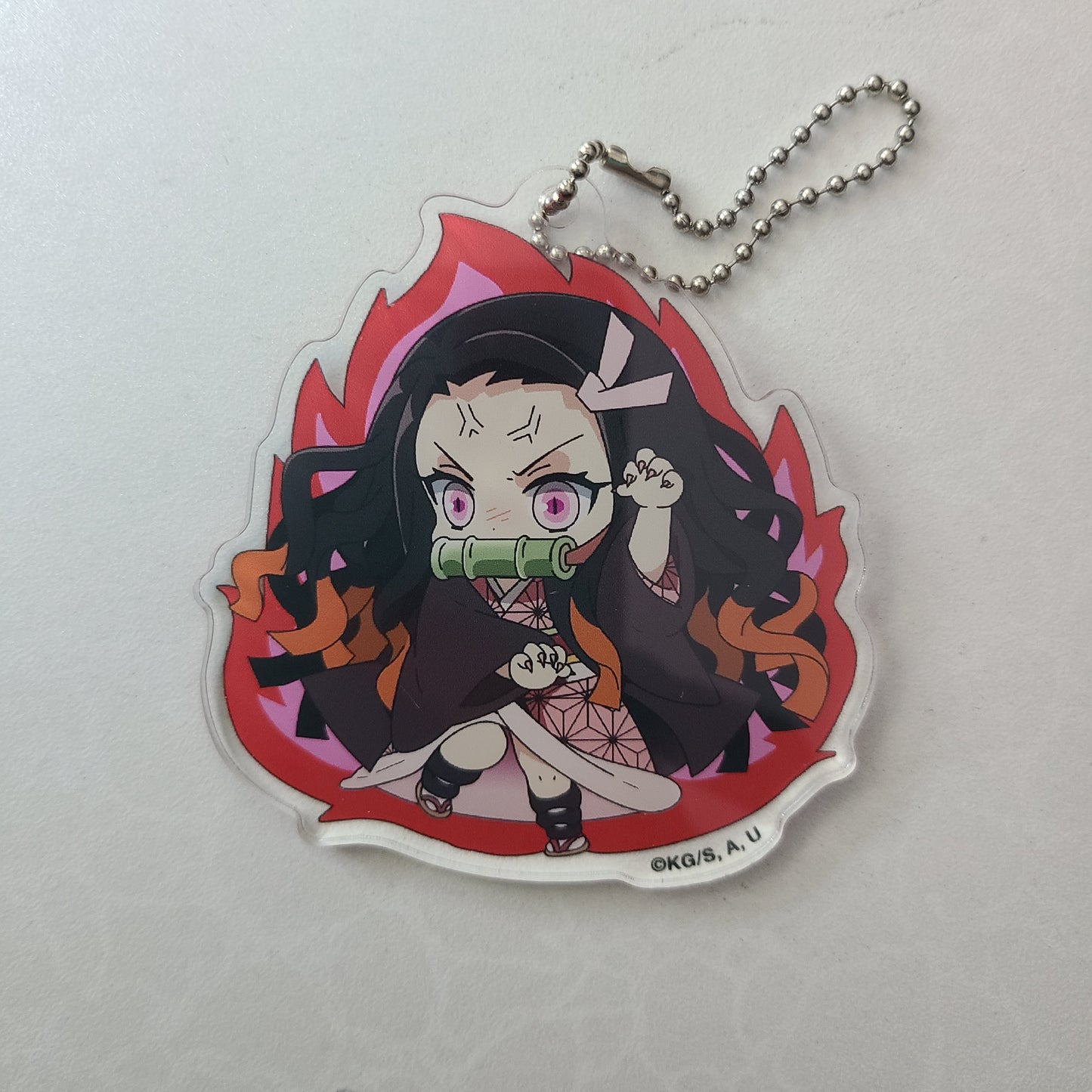 Ballchain acrílico Nezuko Kamado