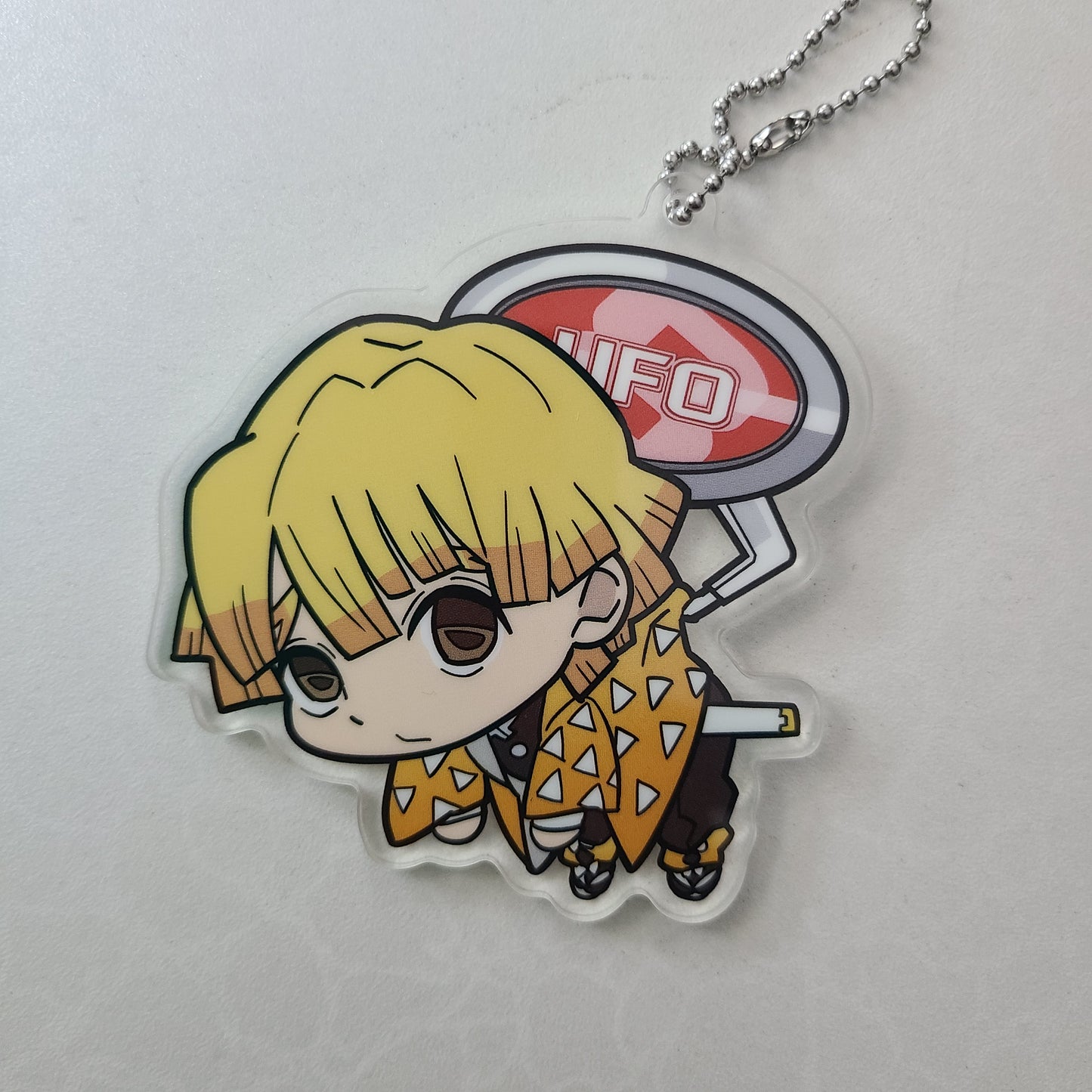 Ballchain acrílico Zenitsu Agatsuma