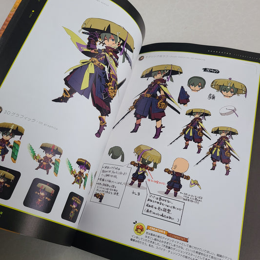 ETRIAN MYSTERY DUNGEON OFFICIAL ARTWORKS