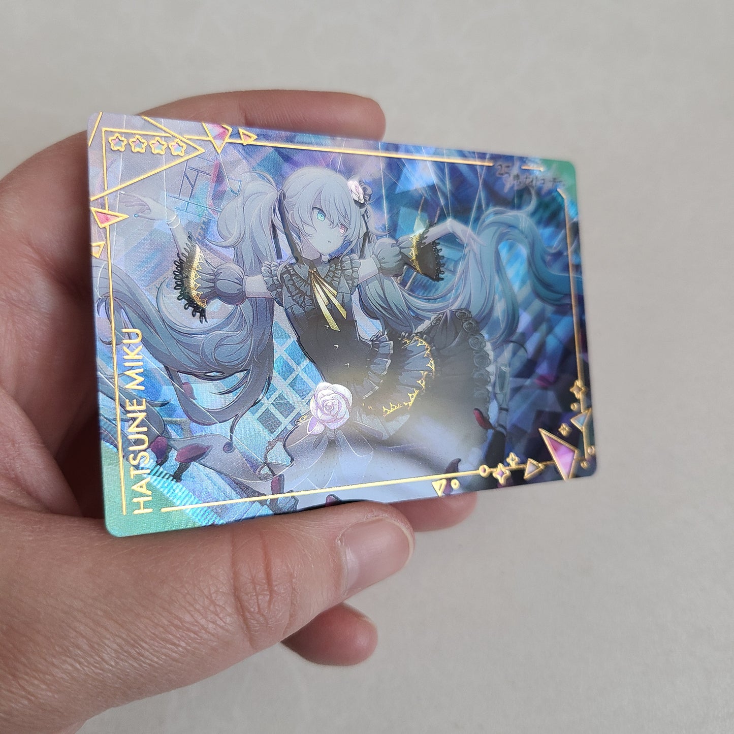 Tarjeta Hatsune Miku versión Empty Sekai