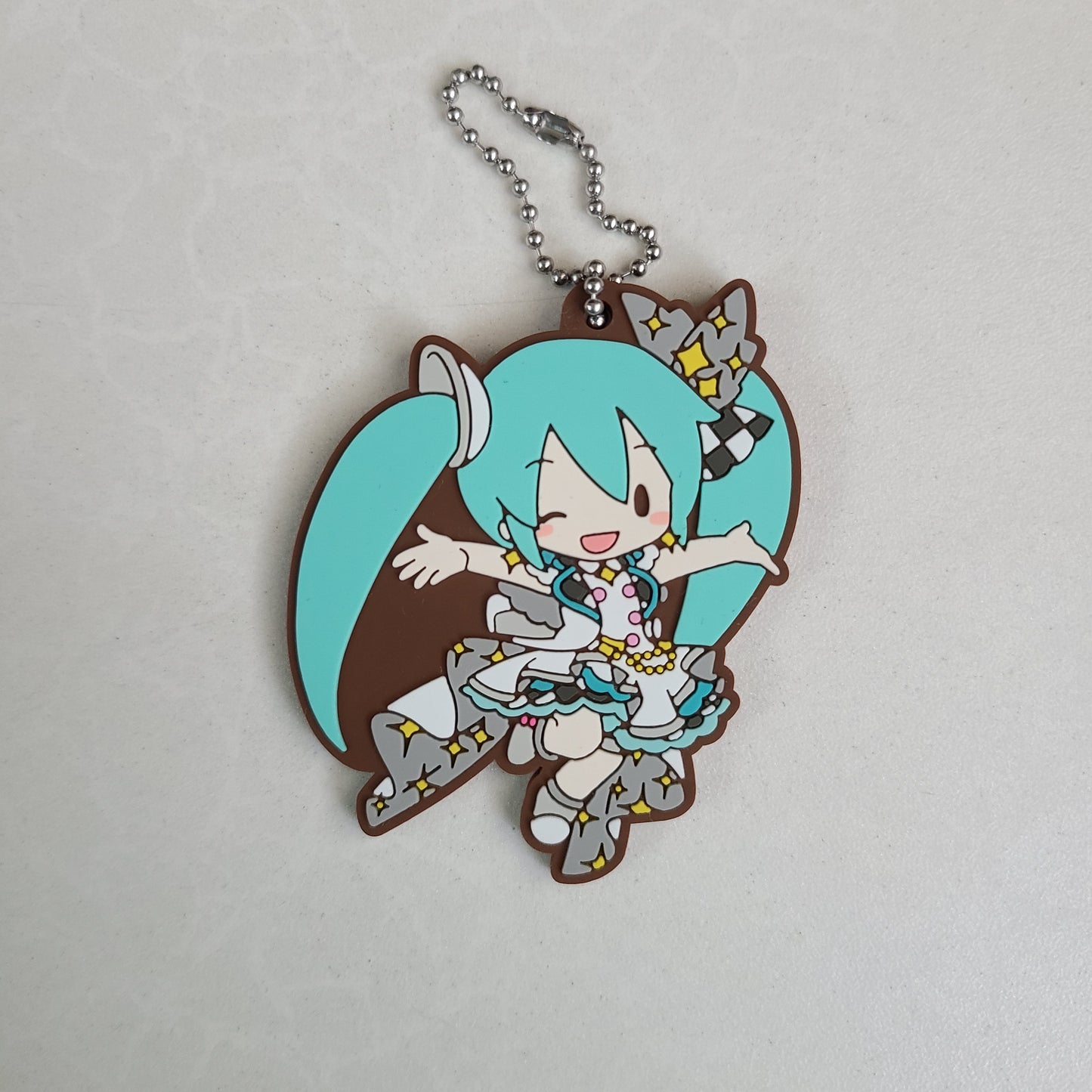 Ballchain de goma Hatsune Miku Idol Sekai