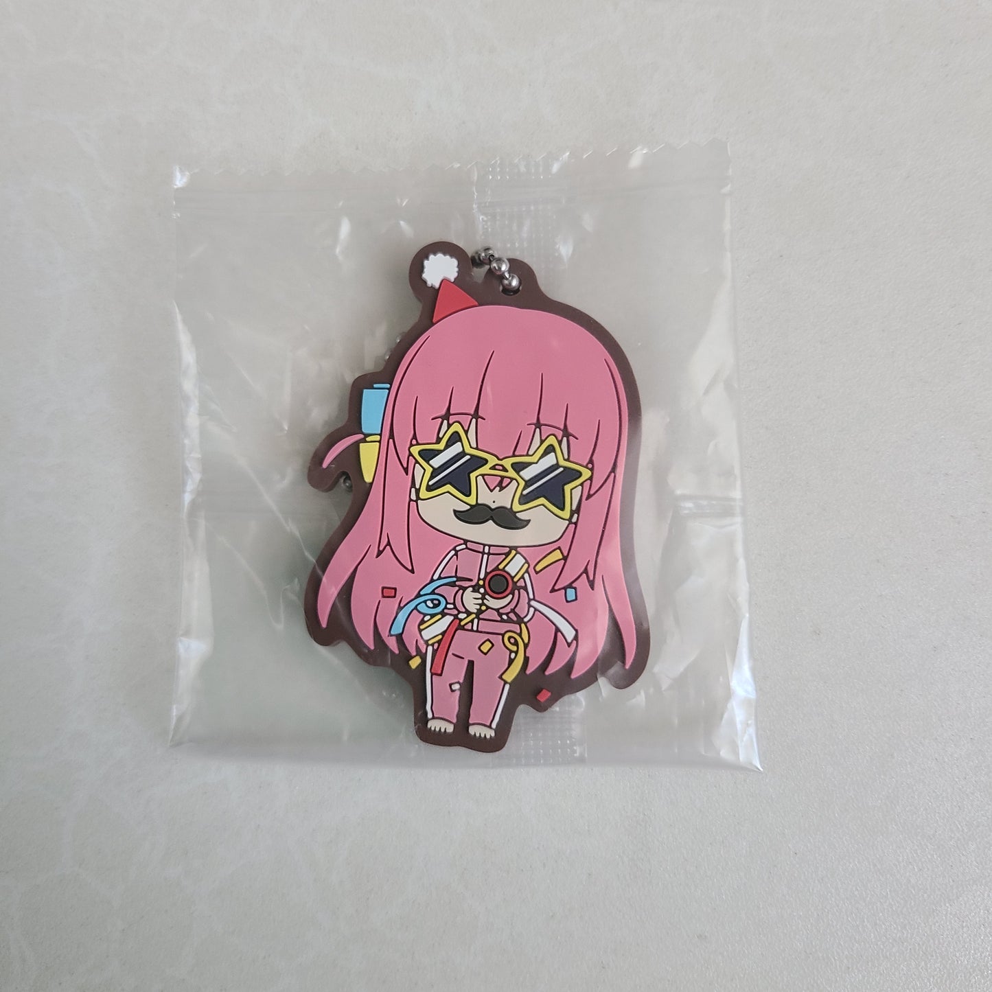Ballchain de goma Hitori Goto (Bocchi)