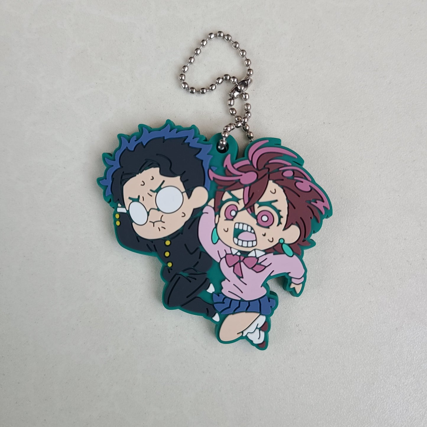 Ballchain de goma Okarun x Momo