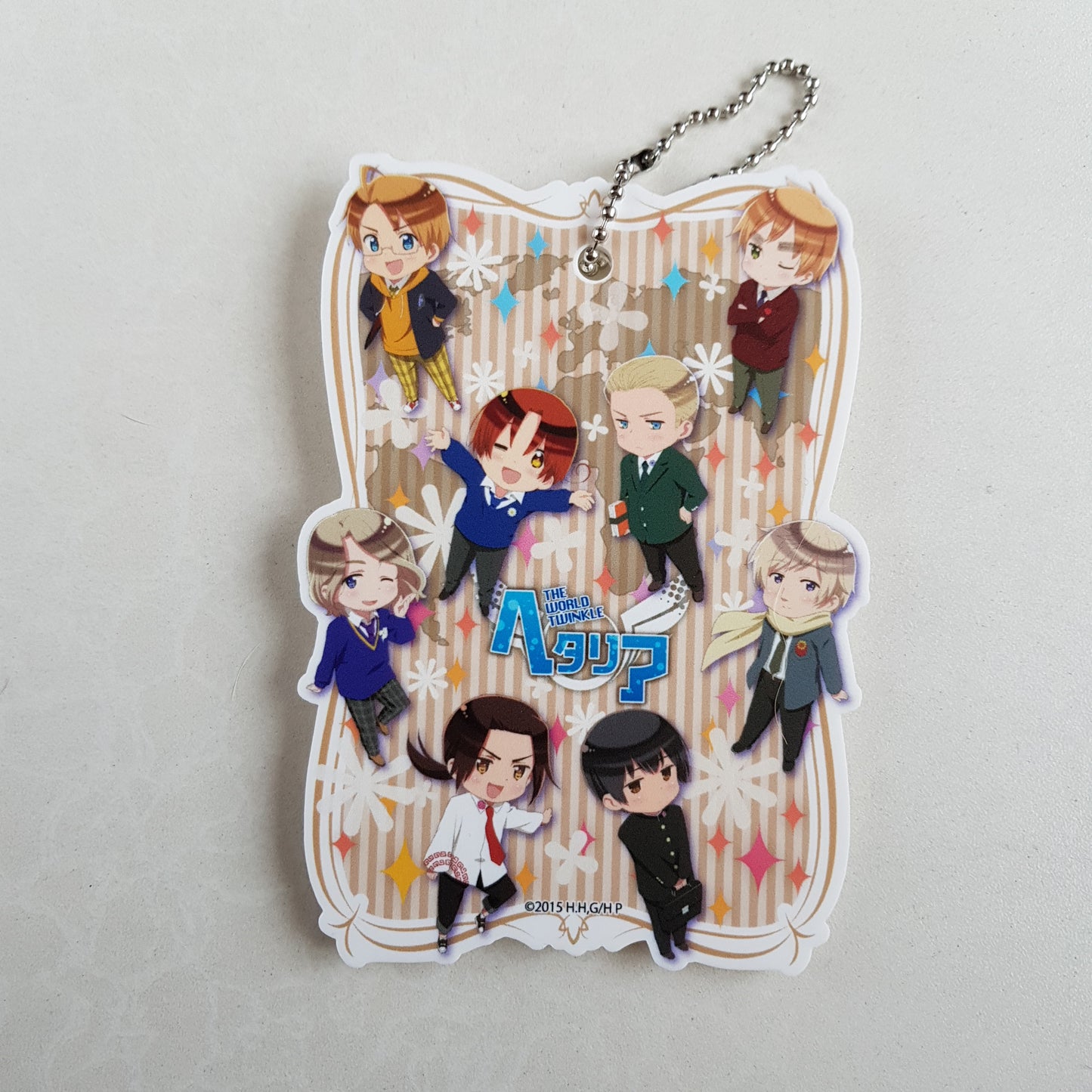 Portapase acrílico Hetalia
