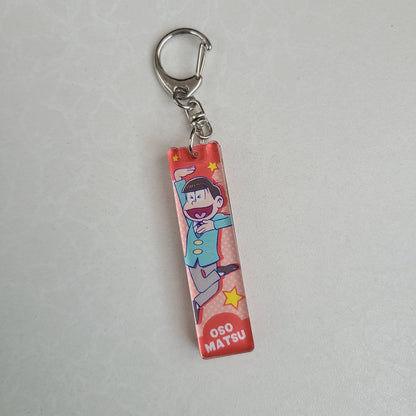 Llavero acrílico Osomatsu Matsuno