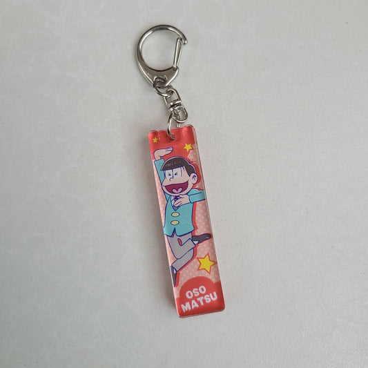Llavero acrílico Osomatsu Matsuno