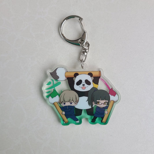 Llavero acrílico Maki x Panda x Toge
