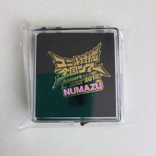 Pin metálico Aqours 2018 Fan Meeting - NUMAZU