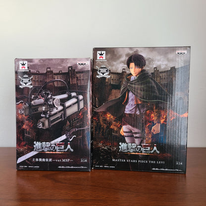 LEVI MASTER STARS PIECE + EQUIPO DE MANIOBRAS (BANPRESTO)