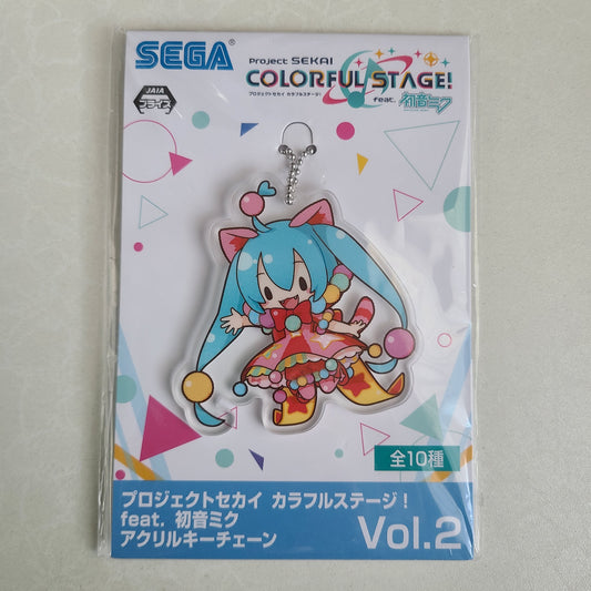 Ballchain acrílico Hatsune Miku Wonderland Sekai