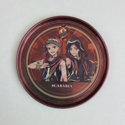 Posavasos metalico Scarabia