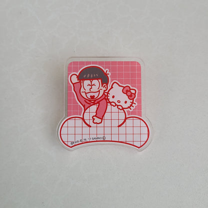 Pin acrílico Osomatsu Matsuno
