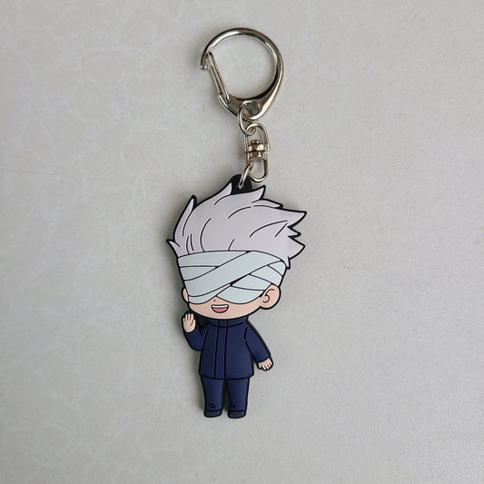 Llavero de goma Gojo Satoru
