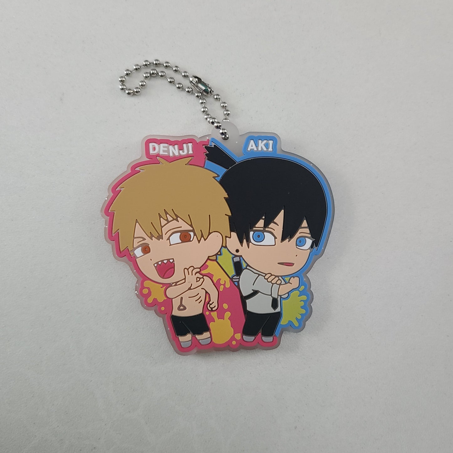 Ballchain de goma Denji x Aki