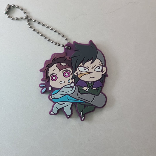Ballchain de goma Tanjiro & Genya
