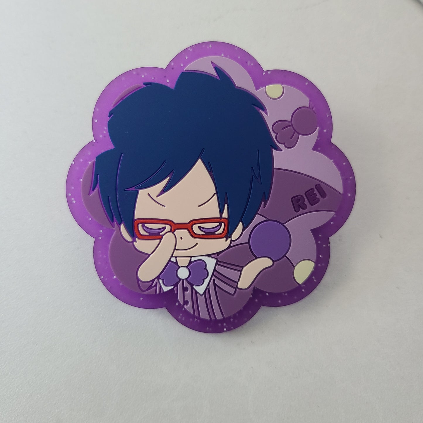 Pin de goma Rei Ryugazaki