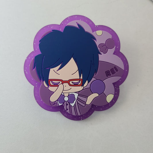 Pin de goma Rei Ryugazaki
