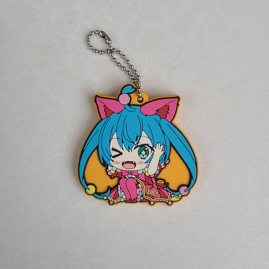 Ballchain de goma Hatsune Miku Wonderland Sekai