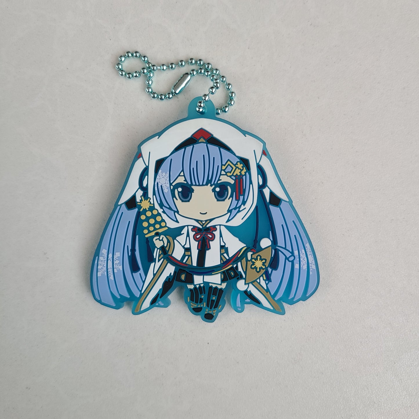 Ballchain de goma Snow Miku