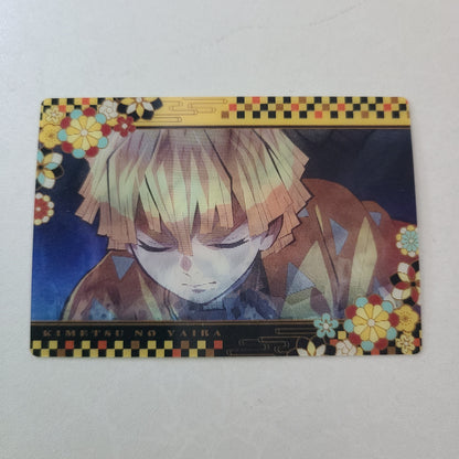 Tarjeta 3D Zenitsu Agatsuma