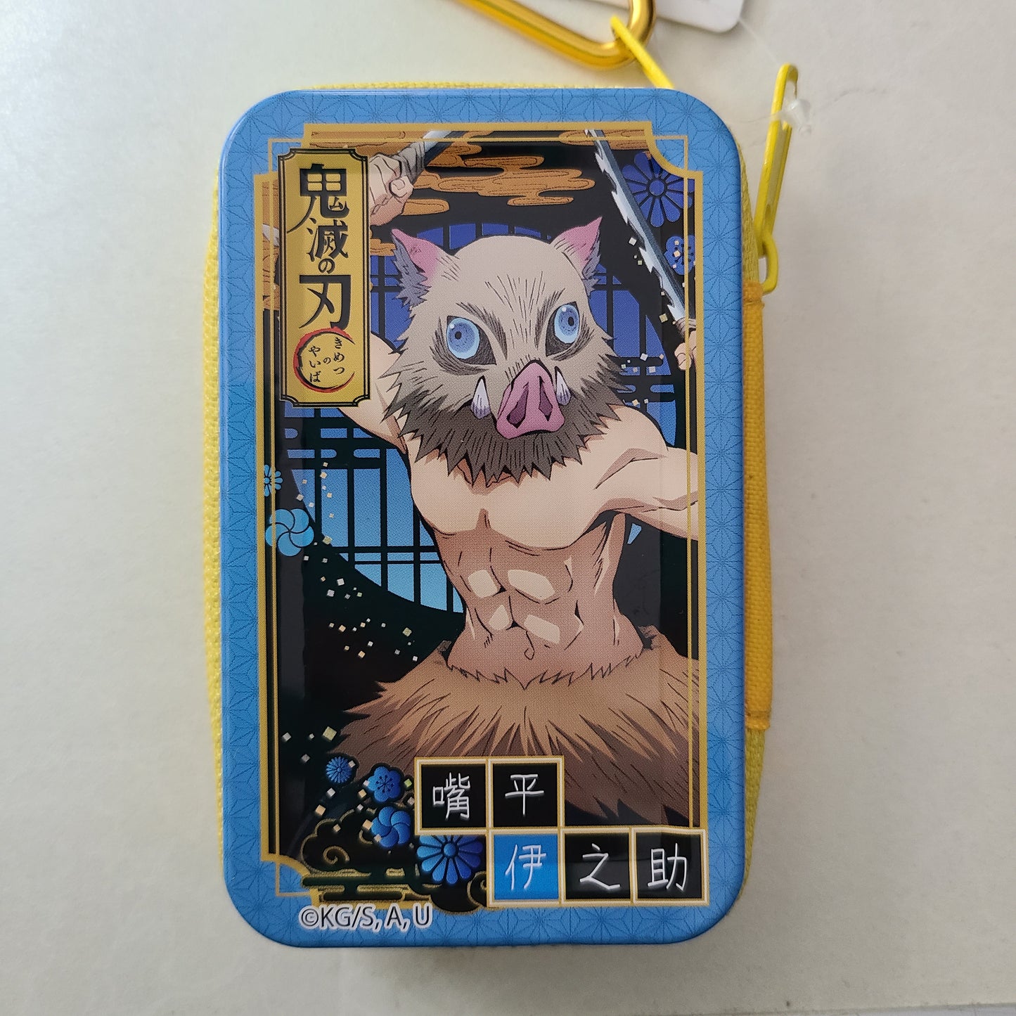 Monedero metálico Zenitsu/Inosuke