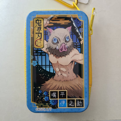 Monedero metálico Zenitsu/Inosuke