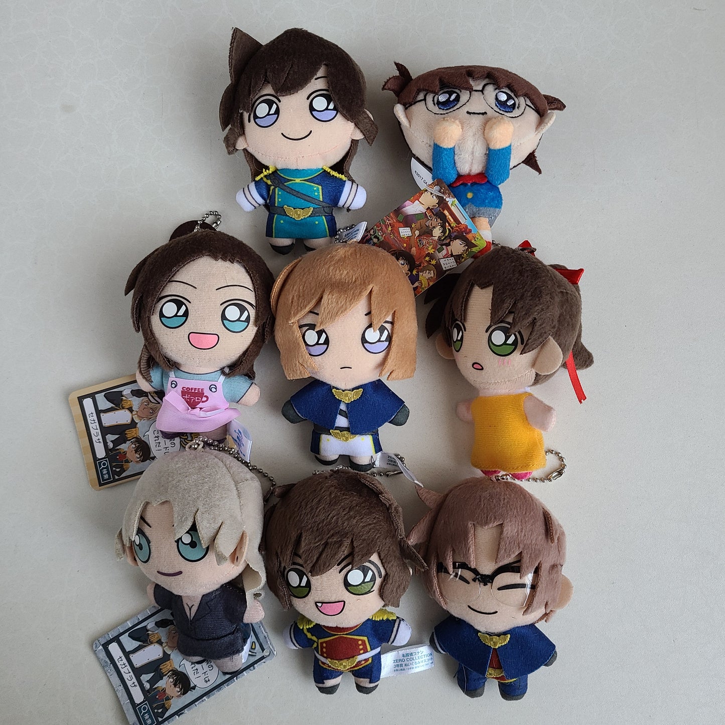 Set de peluches Detective Conan
