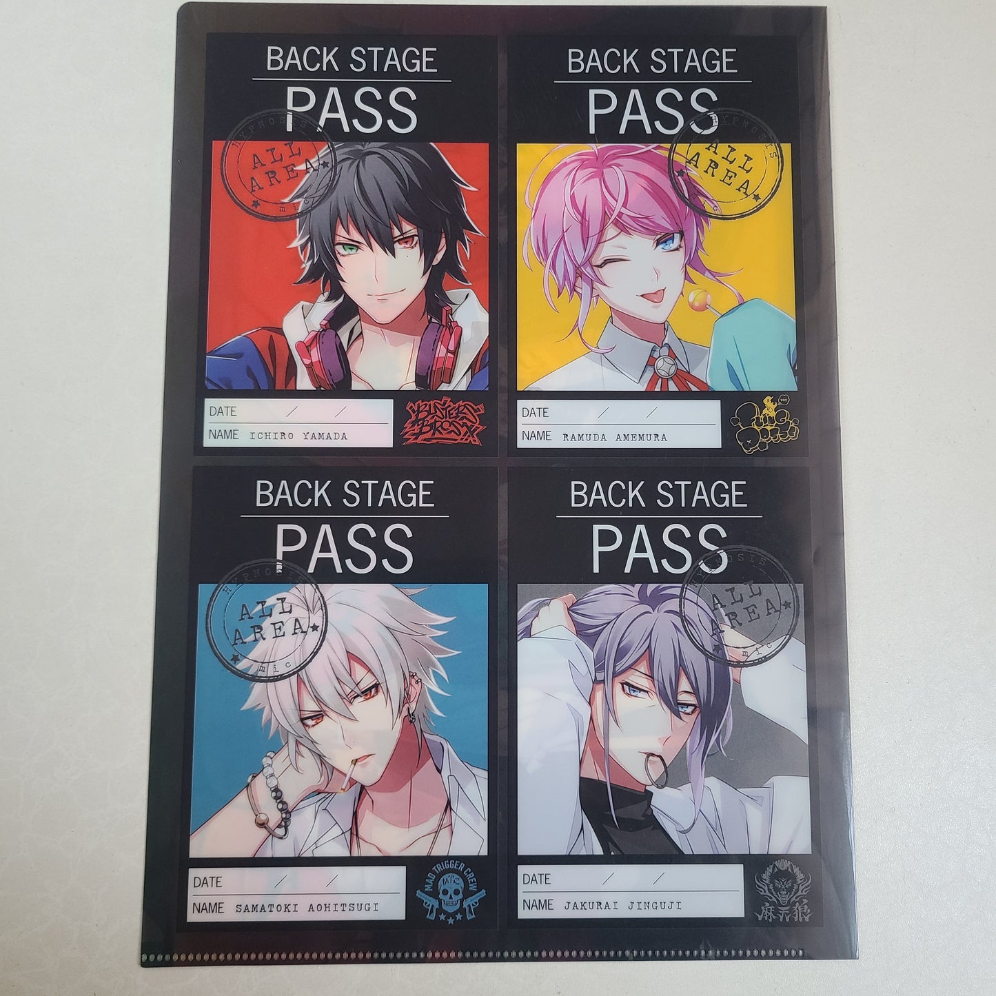 Carpeta single Hypnosis Mic