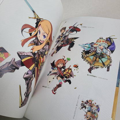 ETRIAN MYSTERY DUNGEON OFFICIAL ARTWORKS