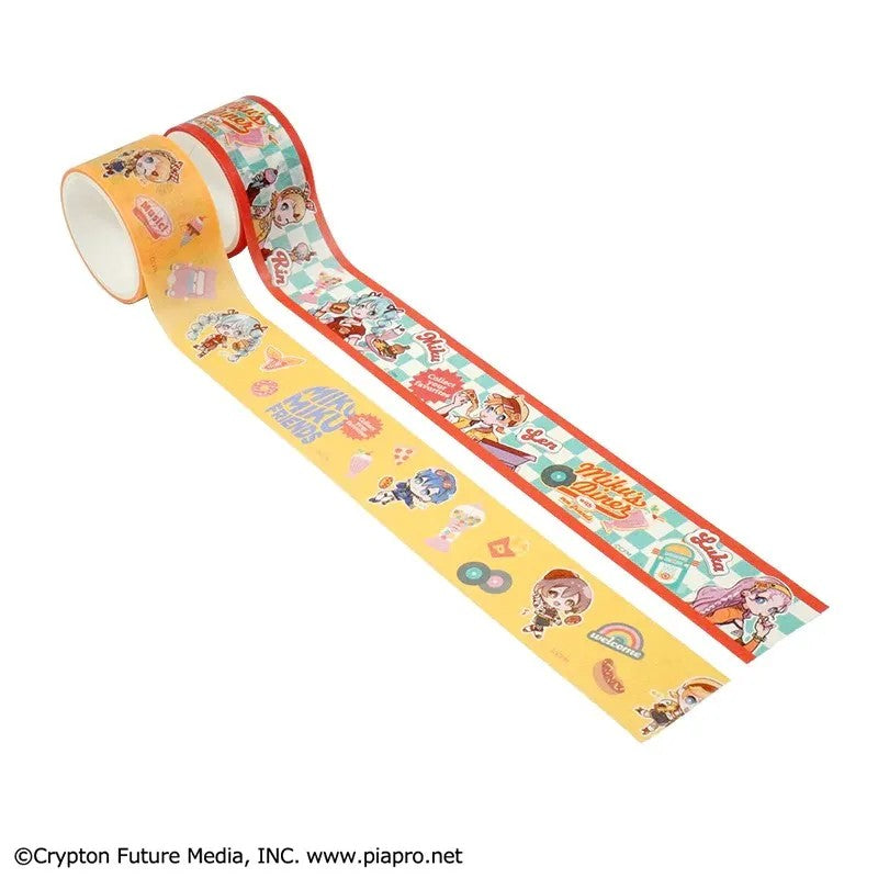 Washi tape Miku's Dinner