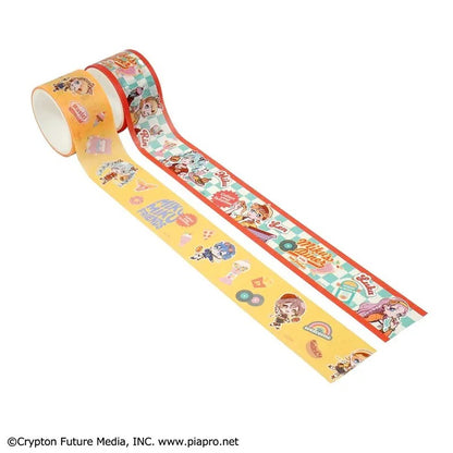 Washi tape Miku's Dinner