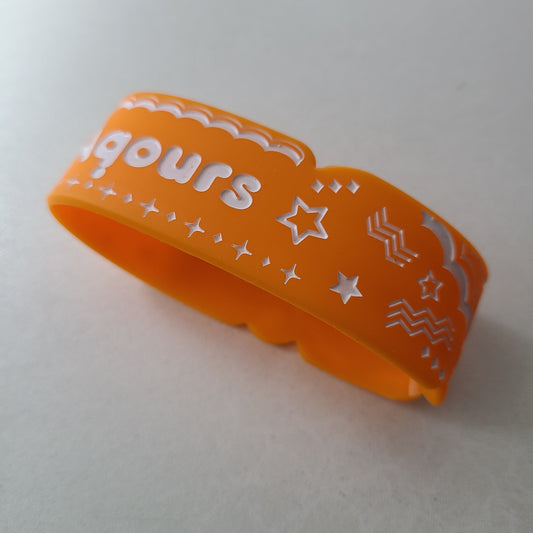 Pulsera de goma Chika Takami