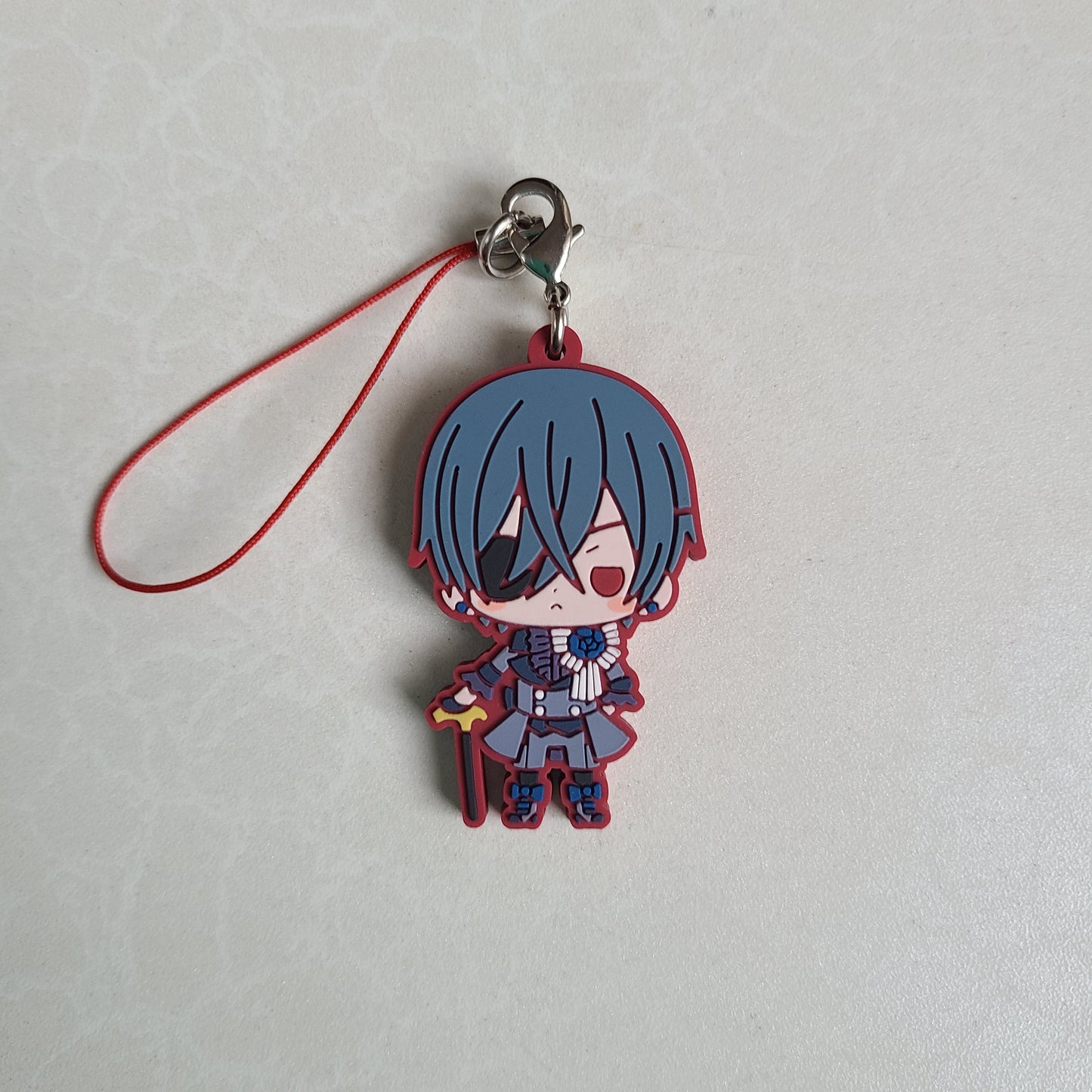 Strap de goma Ciel Phantomhive