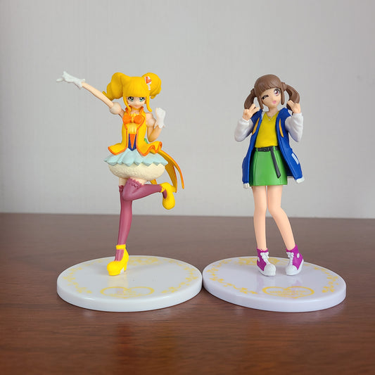 SET CURE SPARKLE & HINATA HIRAMITSU - CUTIE FIGURES (BANDAI)