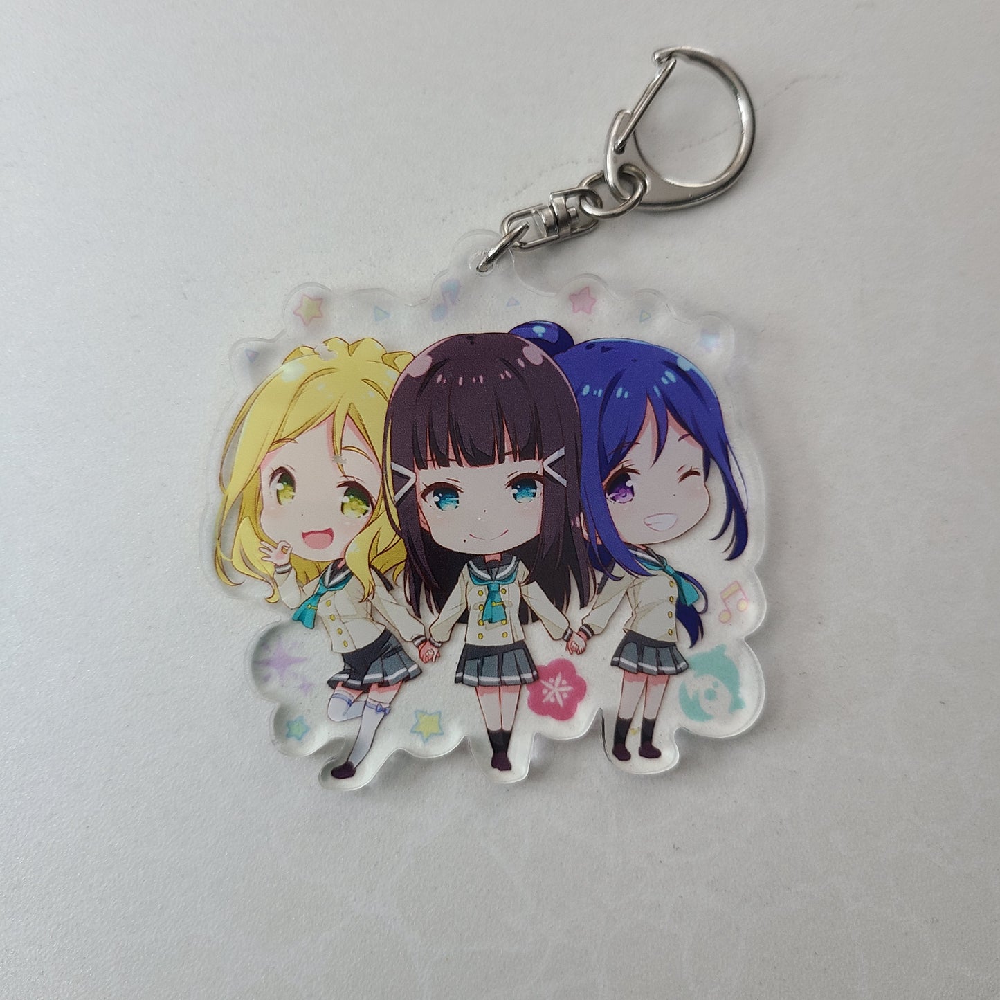 Llavero acrílico Aqours
