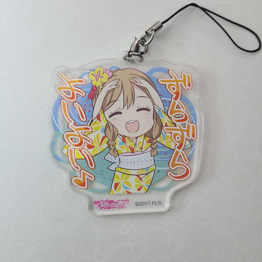 Strap acrílico Hanamaru Kunikida