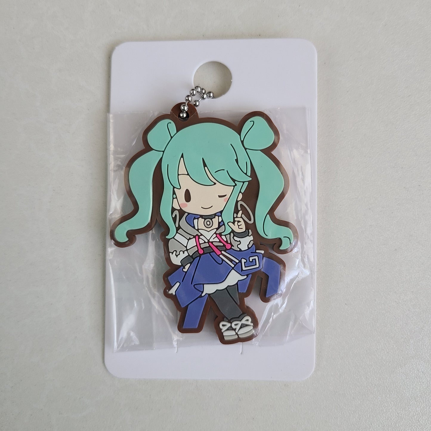 Ballchain de goma Hatsune Miku Street Sekai