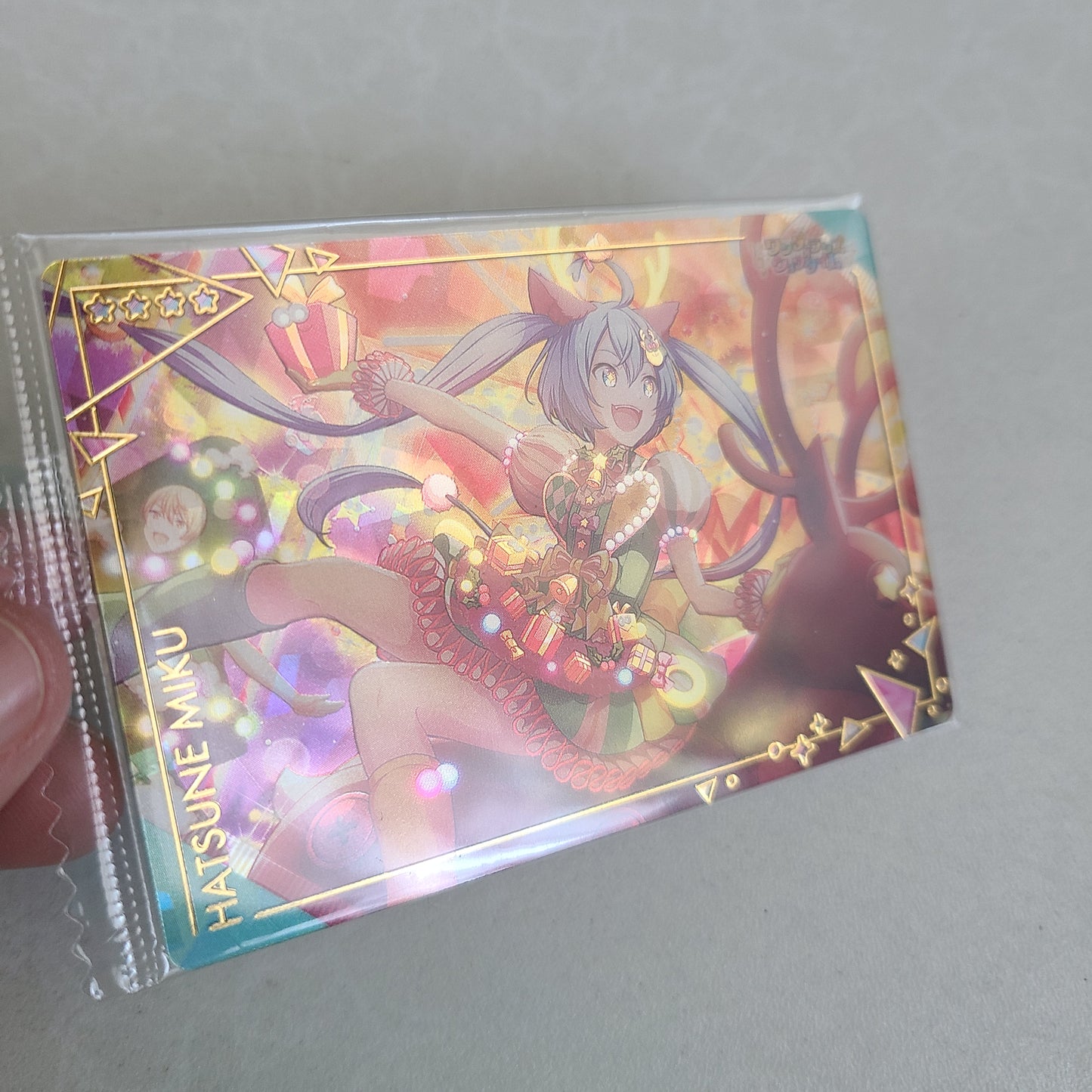 Tarjeta Hatsune Miku Wonderland Sekai