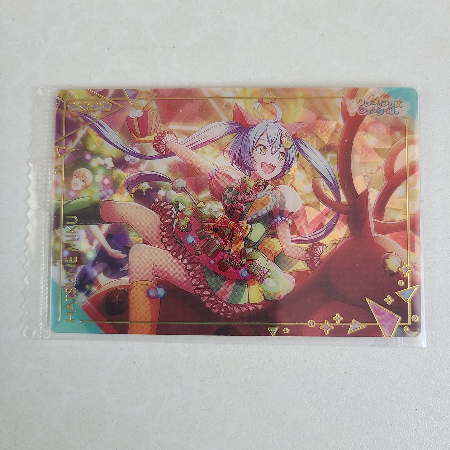Tarjeta Hatsune Miku Wonderland Sekai