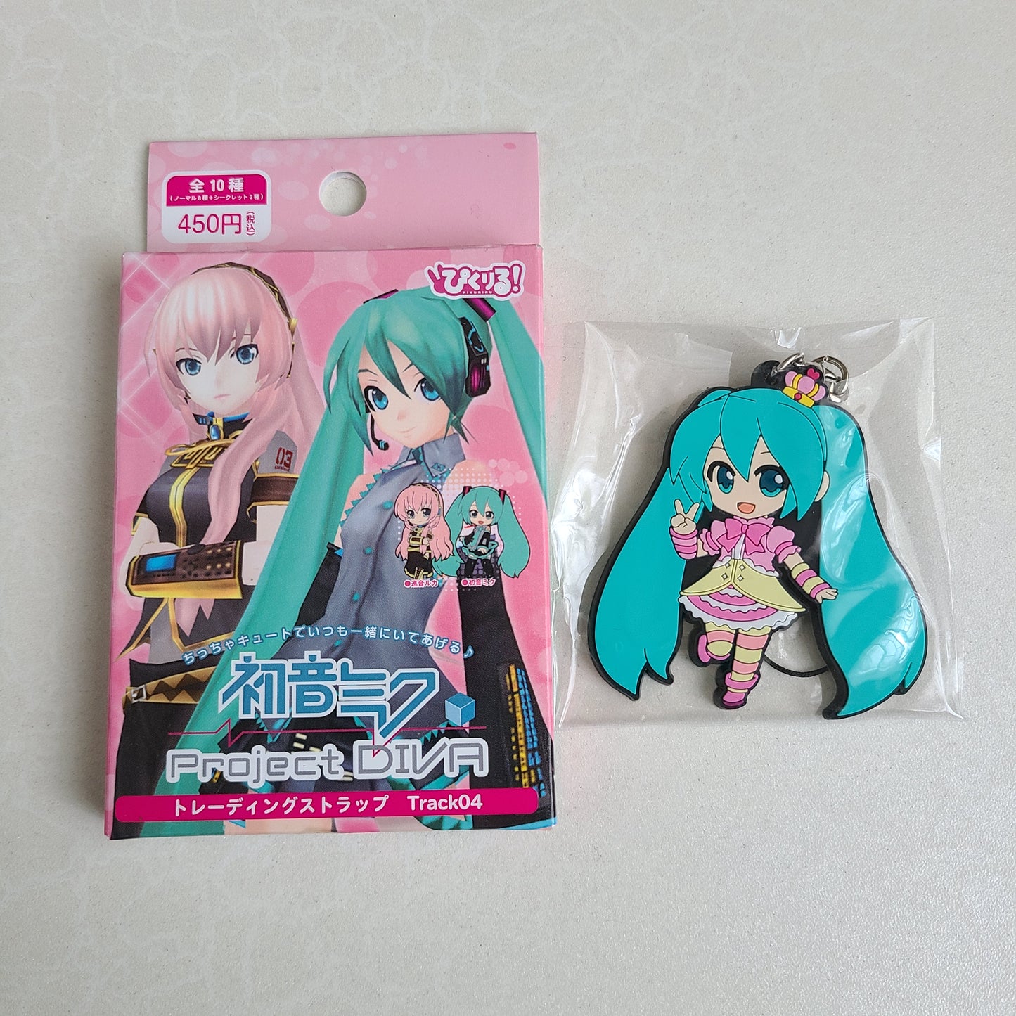 Strap de goma Hatsune Miku Pikuriru PROJECT DIVA