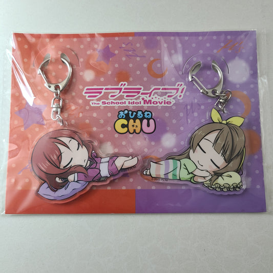 Set de llaveros acrílicos Kotori & Maki