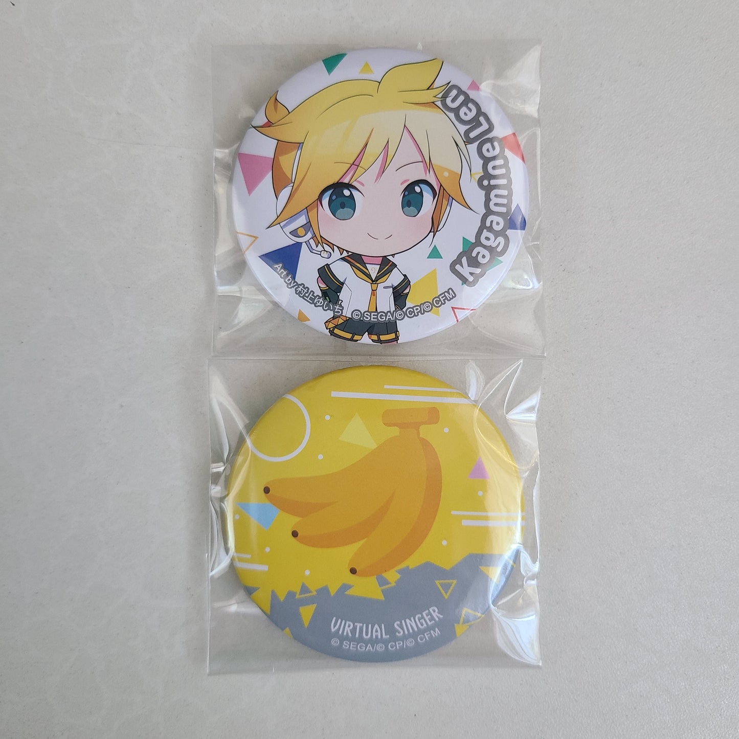 Set de chapitas Len Kagamine